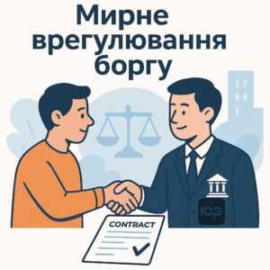 Мирне врегулювання кредитних спорів через укладення мирової угоди та реструктуризацію боргу для мінімізації втрат позичальника та уникнення судових процесів.