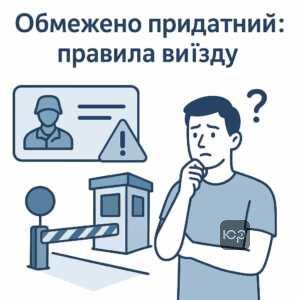 Юридичні обмеження виїзду за кордон для обмежено придатних військових, ризики перетину кордону та правила супроводу родичів