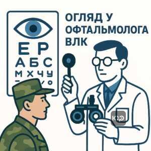 Інформація про хвороби ока, що гарантовано звільняють від військової служби за законом України про мобілізацію та медичний огляд у офтальмолога для підтвердження непридатності