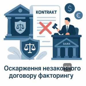 Особливості оскарження незаконного договору факторингу та відсутність ліцензії НБУ при передачі права вимоги кредиту в суді