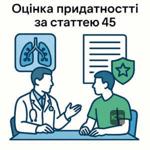 Анализ годности к военной службе лиц с заболеваниями дыхательных путей согласно статье 45 расписания болезней ВЛК и приказом МОУ №402.