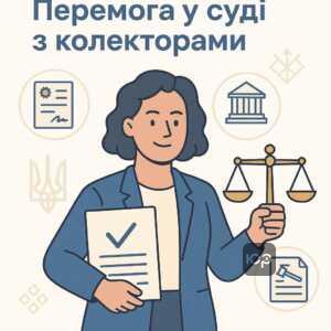 Як виграти суд з колекторами: інструкція захисту боржника з доказами та юридичною підтримкою