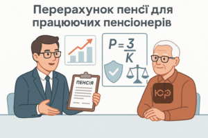 Перерахунок пенсії працюючим пенсіонерам у 2025 році: автоматичний процес за новим законодавством з урахуванням страхового стажу та індексації зарплат, професійна допомога адвоката