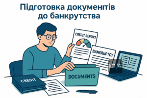 Підготовка документів і фінансової інформації для банкрутства фізичних осіб: збір кредиторів, декларацій і довідок для суду