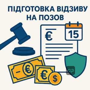 Як підготувати відзив на позов у суді України по фінансових боргах, з акцентом на законодавчі обмеження на штрафи та строки позовної давності