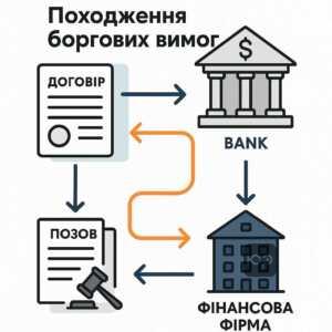 Огляд процесу переуступки боргових вимог фінансовими компаніями та правові аспекти їх оскарження в суді.