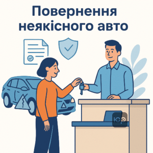 Порядок повернення неякісного автомобіля згідно із Законом України про захист прав споживачів, питання прав споживачів при виявленні дефектів авто.