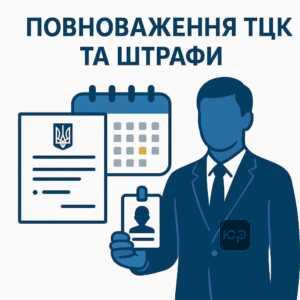 Розширення повноважень ТЦК для швидкої ідентифікації осіб і стягнення штрафів за порушення військового обліку