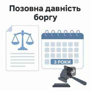Позовна давність як правовий інструмент для скасування боргових вимог у суді, термін позовної давності три роки відповідно до Цивільного кодексу України