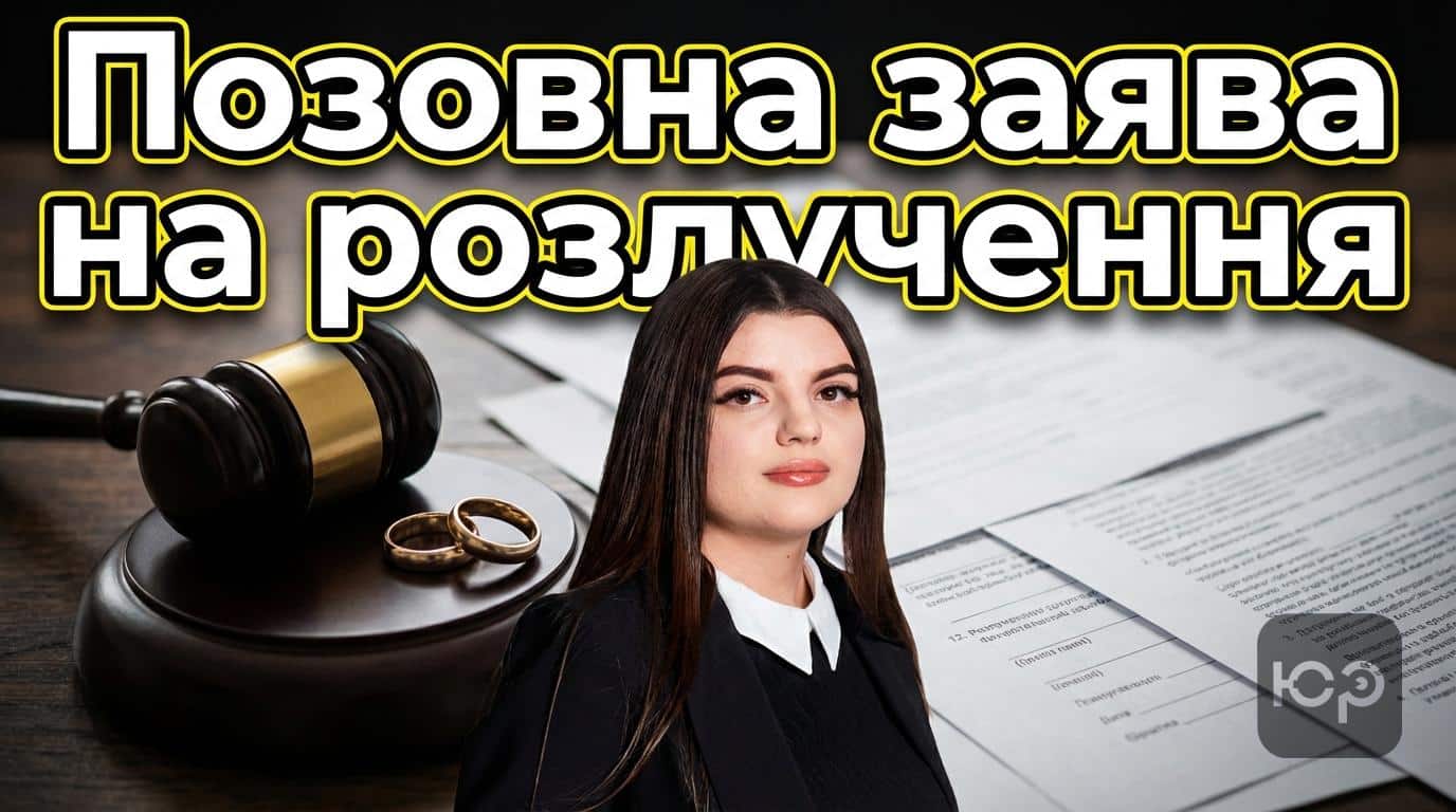 Позовна заява на розлучення — зразок та інструкція