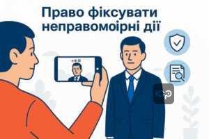 Право громадян записувати на відео неправомірні дії посадових осіб під час перевірки документів в правовому полі