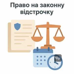 Объяснение применения нового закона и принципов обратного действия для действующих отсрочек, информация о статье 58 Конституции Украины и правах граждан на отсрочку в условиях новых норм.