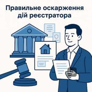 Покрокове пояснення процесу оскарження дій реєстратора у цивільному судочинстві для захисту прав власності на майно в Україні