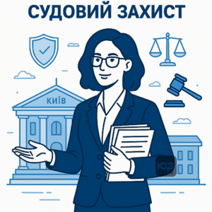 Професійний судовий захист в Києві від адвоката, представлення інтересів клієнтів у судах різних інстанцій, захист прав при ДТП