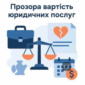 Прозрачное ценообразование на юридическое сопровождение развода, объяснение стоимости адвокатских услуг и факторов, влияющих на гонорар.