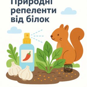 Эффективные методы отпугивания белок из сада с помощью природных запахов и репеллентов, помогающих защитить растения.