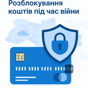 Розблокування коштів на картковому рахунку під час воєнного стану із дотриманням законних процедур для підтримки життєвих потреб.