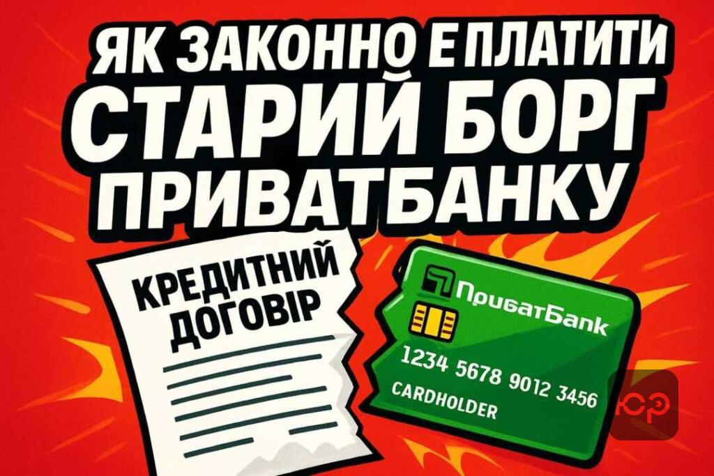 Як законно не платити старий борг ПриватБанку
