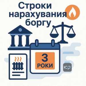 Объяснение сроков начисления долга за отопление в соответствии с законодательством Украины, включая исковой давностью и защитой прав потребителей.