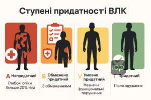Степени годности по статье 79 ВВК: классификация ожогов и травм, детальное описание пунктов а, б, в, г с ограничениями и рекомендациями для военной службы