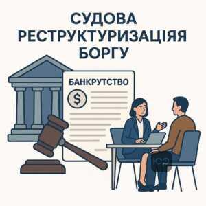Пояснення судової реструктуризації боргу через процедуру неплатоспроможності із залученням адвоката з банкрутства, що допомагає зменшити борг і зупинити штрафні санкції.
