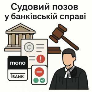 Правові аспекти судового позову від Універсал Банку проти клієнтів Monobank через прострочення кредитних платежів та нарахування комісій, як описано у блозі.