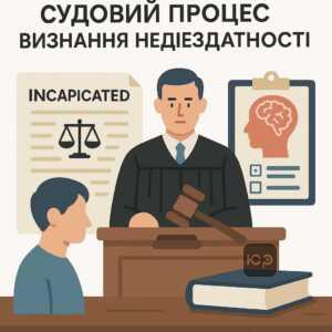 Покрокова процедура визнання особи недієздатною через суд із акцентом на важливість судово-психіатричної експертизи та встановлення опіки.