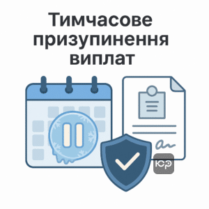 Пояснення механізму заморозки кредиту та кредитних канікул в Україні з юридичною підтримкою для тимчасового призупинення виплат за договором позики