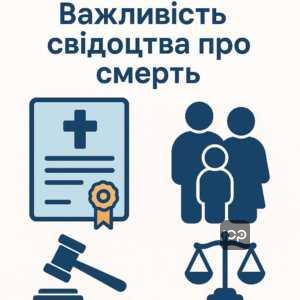 Пояснення важливості свідоцтва про смерть для реалізації майнових і соціальних прав спадкоємців та офіційного оформлення процесу реєстрації смерті в Україні