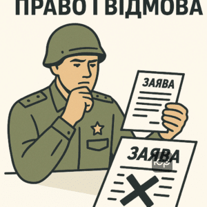 Право командира відмовити у відпустці військовослужбовцям під час воєнного стану 2024 з обґрунтованими причинами та письмовим підтвердженням, важливість знання прав і можливість оскарження відмови.
