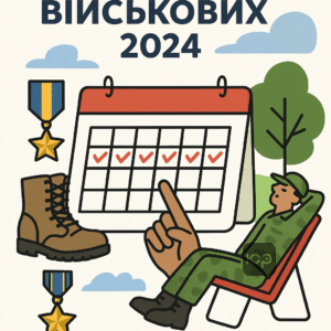 Умови надання щорічної основної відпустки для військовослужбовців під час воєнного стану 2024 року, що гарантує баланс між службовими обов'язками та відпочинком.