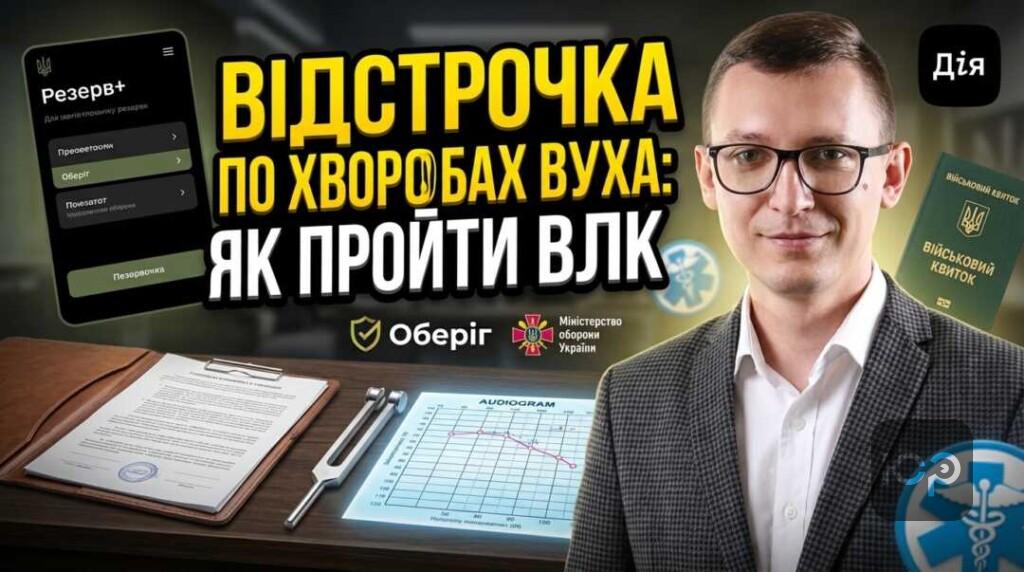 Как получить отсрочку от мобилизации при болезнях уха