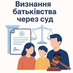 Процес встановлення батьківства через суд згідно з українським законодавством, складнощі та юридичний захист прав дитини і батьків.