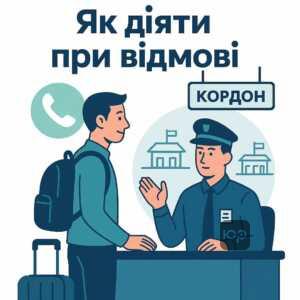 Шаги действий при отказе на пропускном пункте границы и правильное поведение в сложных ситуациях.