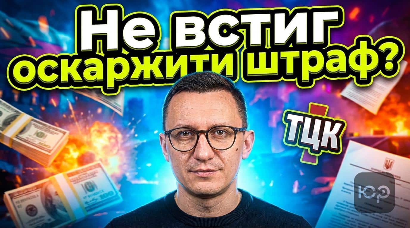 Як діяти, якщо пропущено строк оскарження штрафу ТЦК?