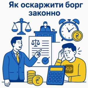 Судове оскарження незаконних боргів Укрглобал-Фінанс з підставами для зменшення та скасування комісій і пені, юридична допомога українцям.