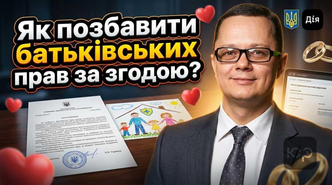 Як позбавити батьківських прав за згодою батька