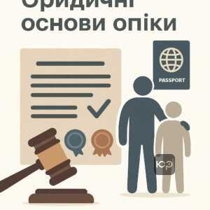 Объяснение юридических оснований установления опеки над недееспособным лицом для выезда за границу, включая решение суда и роль опекуна в гражданском праве Украины