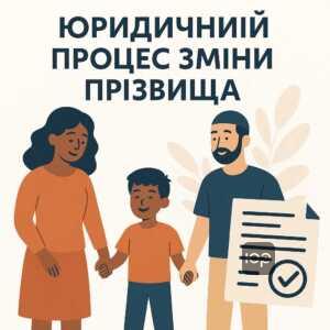 Інформація про юридичний процес зміни прізвища дітей у спільних сімях за згодою батьків згідно з сімейним законодавством України