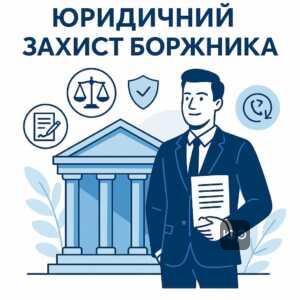 Юридическая помощь в судебных делах с коллекторской компанией Debt Force, защита прав заемщика в суде, проверка договоров и предотвращение незаконного взыскания долгов в Украине.