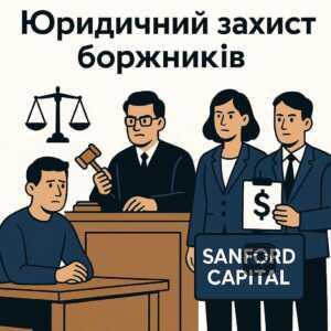 Пояснення чому колекторська компанія Санфорд Капітал подає позови до суду за проблемні кредити, юридичний захист боржників та законність відступлення права вимоги кредитів.