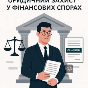 Професійна юридична допомога у фінансових спорах з Ощадбанком для виграшу суду та захисту прав клієнтів у судах України.