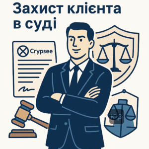 Як клієнти Crypsee захищають свої права в суді від незаконних вимог про борги та штрафи, отримуючи підтримку адвоката для успішного оскарження претензій.