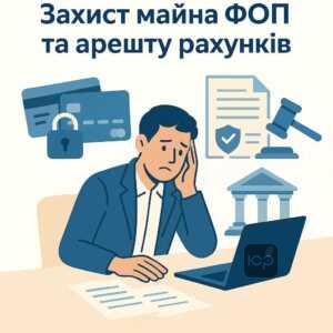 Юридичний захист майна підприємців від арешту рахунків ФОП при виконавчому провадженні та законні механізми оскарження рішень виконавця