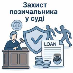 Защита прав заемщиков в суде от неправомерных требований коллекторов и микрофинансовых организаций, украинская судебная практика и юридическая стратегия для финансовой безопасности.