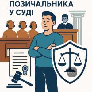 Покроковий алгоритм захисту прав позичальника у суді від колекторів із юридичним супроводом та консультацією.