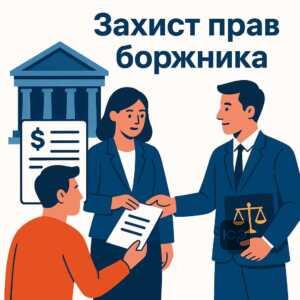 Правовая помощь должникам в судебных спорах и защита их прав в соответствии с Гражданским кодексом Украины.