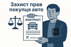 Юридична допомога при визнанні недійсним договору купівлі-продажу автомобіля у випадках прихованих дефектів або обману з боку продавця, захист прав покупців авто.
