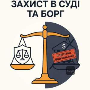 Юридичний захист позичальників у суді проти фінансової компанії Іннова Фінанс після відкликання ліцензії, можливості зменшення боргу за кредитом