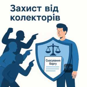Юридичний захист боржників від колекторів із фокусом на скасування боргу та позовну давність в Україні
